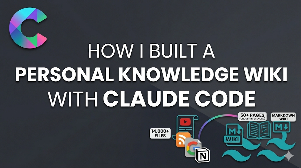 How I Built a Personal Knowledge Wiki with Claude Code
