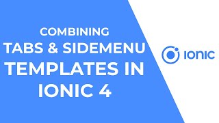 Ionic 4 and Angular - Combining Tabs and Sidemenu Templates (Depreacted)