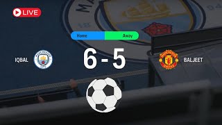 ⚽ Epic Showdown: Manchester City (Iqbal) vs Manchester United (Baljeet) - FIFA 24 Live Match! 🏆